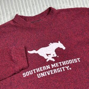 Southern Methodist University SMU Mustangs Woolly Threads Sweatshirt Men's XL